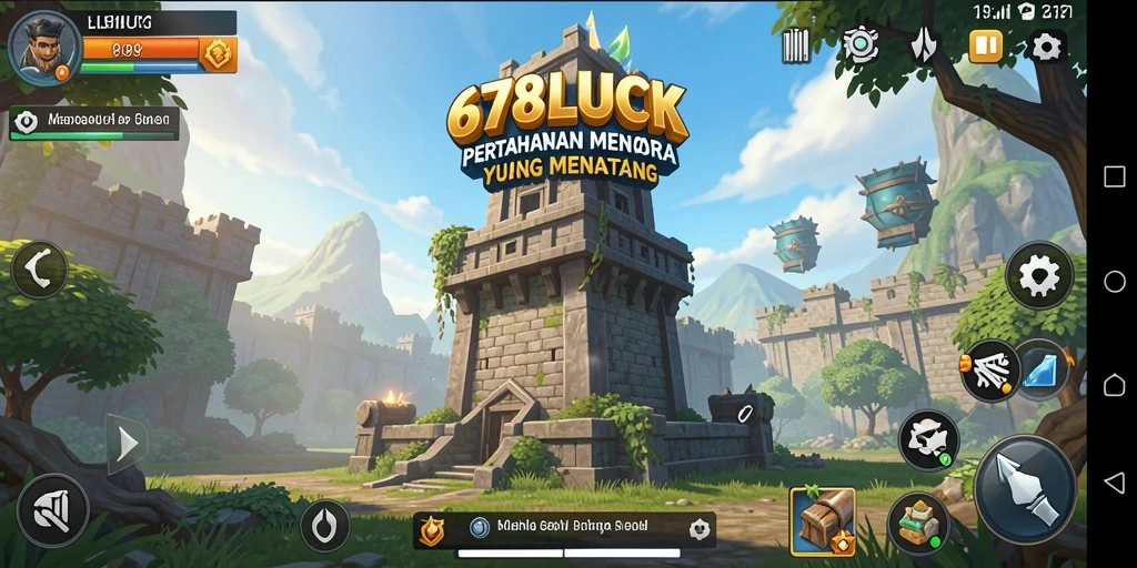 Gameplay seru dari 678LUCK dalam genre Tower Defense.