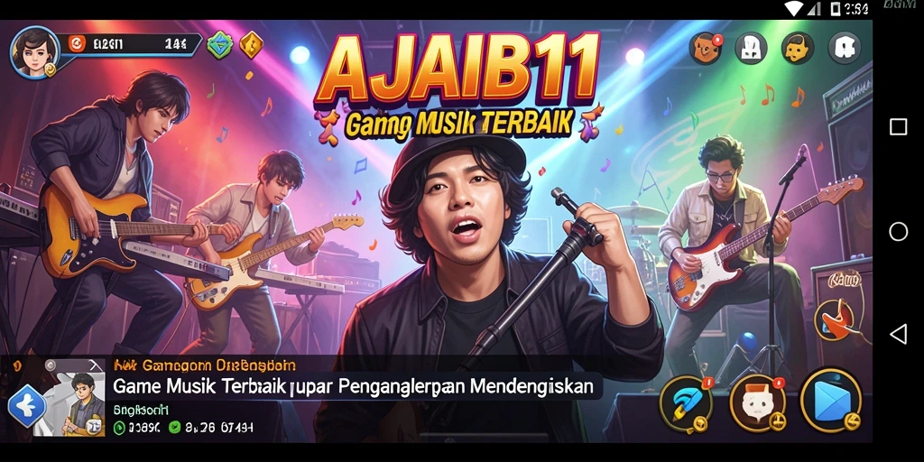 Tampilan gameplay AJAIB11 yang menarik dan interaktif.