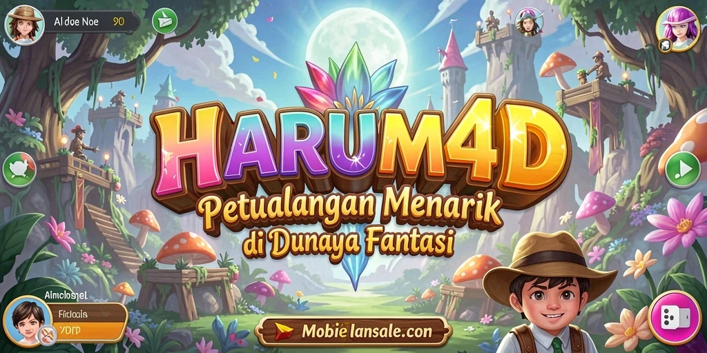 Tangkapan layar gameplay <strong>HARUM4D</strong> yang menampilkan petualangan epic dan grafik menakjubkan.