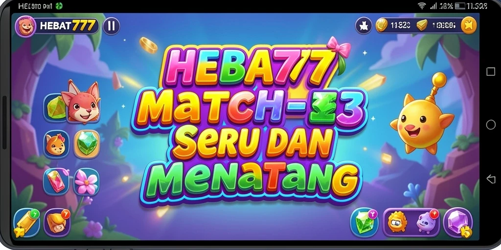 Gameplay seru dan penuh warna dari HEBAT777.