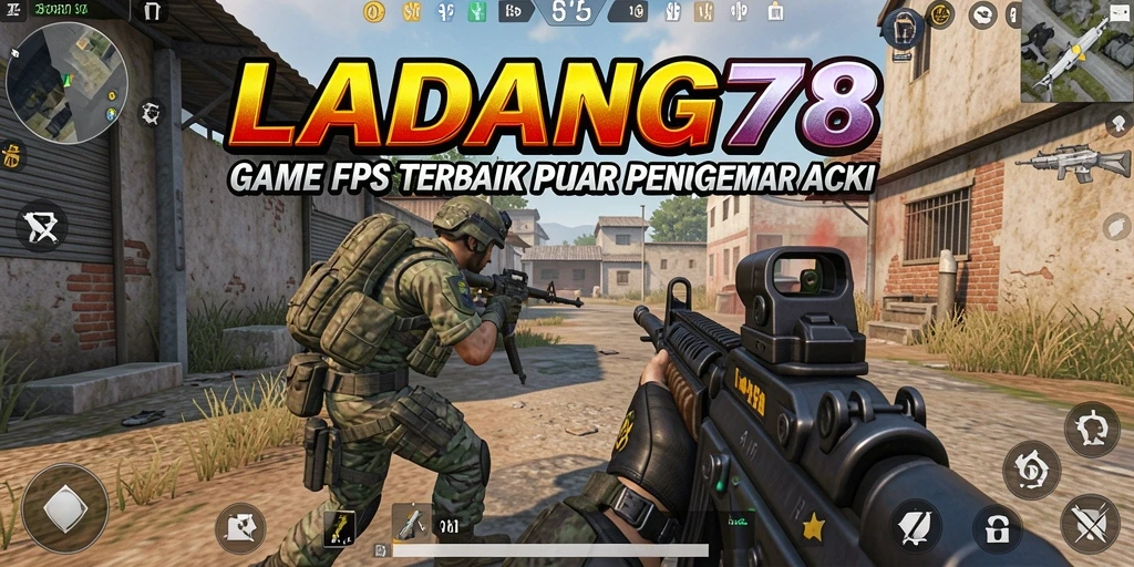 Screenshot gameplay intens saat beraksi di LADANG78.