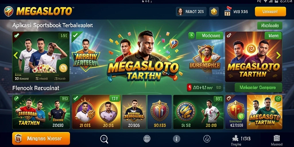 Tampilan gameplay seru dan interaktif di MEGASLOTO.