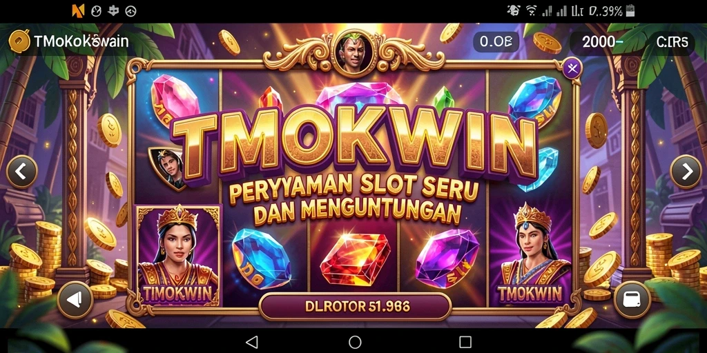 Tampilan gameplay TMOKWIN yang memukau dan penuh warna.