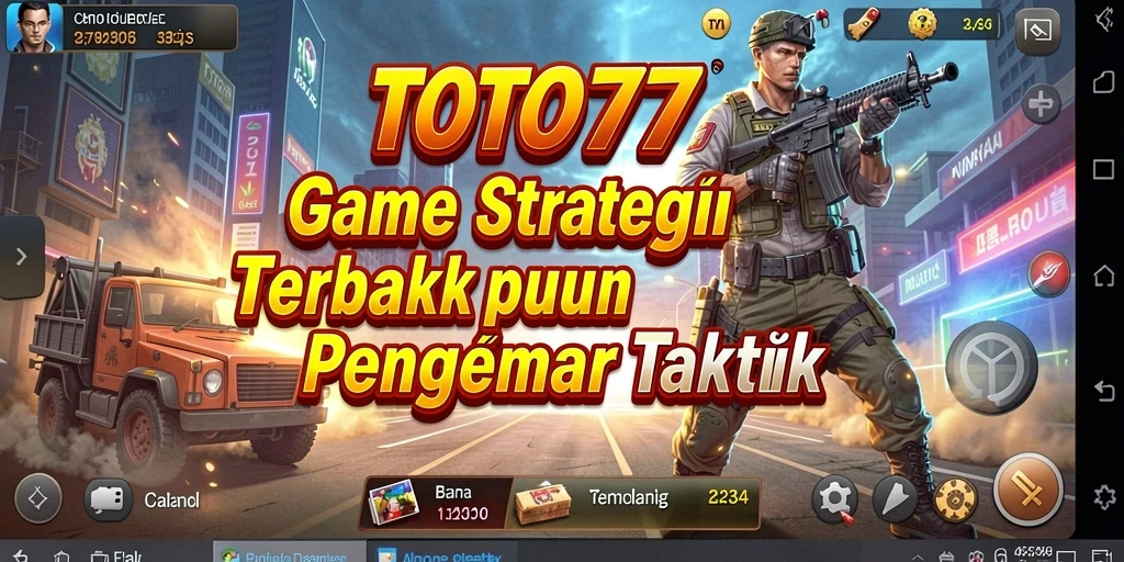 Tampilan strategis dari gameplay TOTO777 yang menantang.